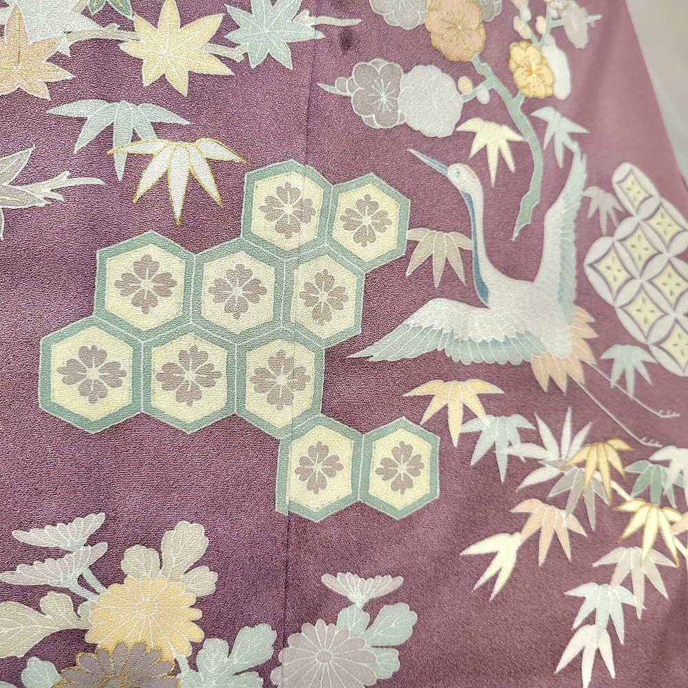 Vintage Silk Kimono | Japanese Robe | Cover Up